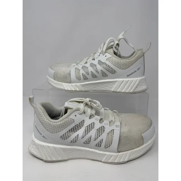 Reebok Work ASTM F2413 Safety Toe EH Women's Athletic Shoes Size 8.5 White - Picture 4 of 8